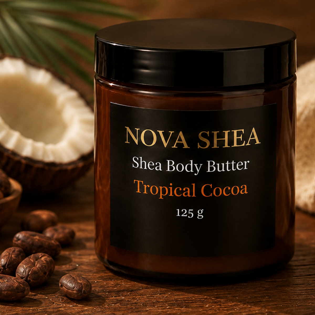 Shea Body Butter Tropical Cocoa
