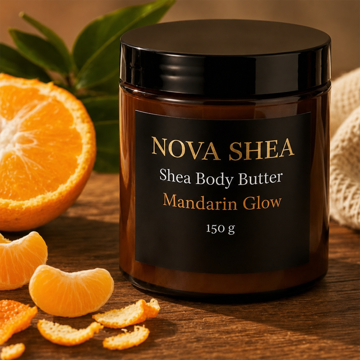 Shea Body Butter Mandarin Glow