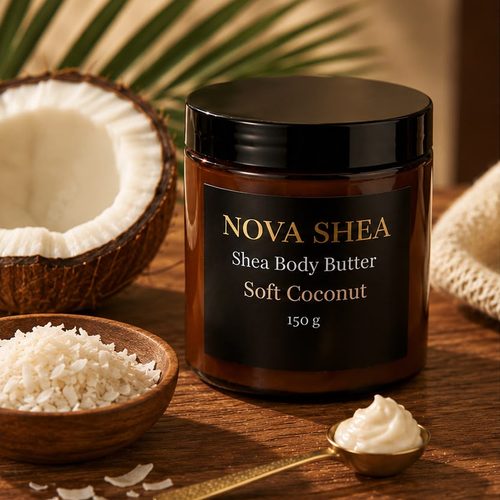 Shea Body Butter Soft Coconut